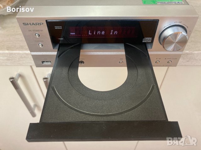 Усилвател  Sharp USB / CD / FM, снимка 6 - Ресийвъри, усилватели, смесителни пултове - 34617183