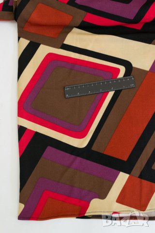 Рокля без ръкави с многоцветен принт Colors by Mia - L, снимка 9 - Рокли - 42533585