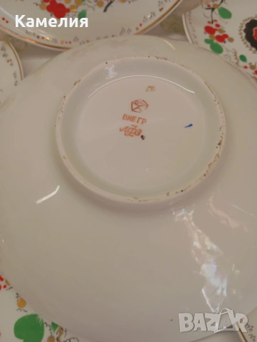 Руски порцелан , снимка 8 - Чинии - 53561097