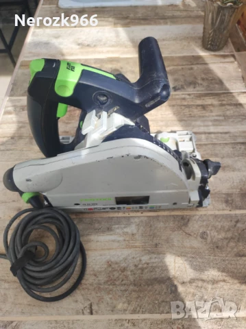 FESTOOL TS 55 EBQ - Потъващ циркулярен трион, снимка 3 - Други инструменти - 50618896
