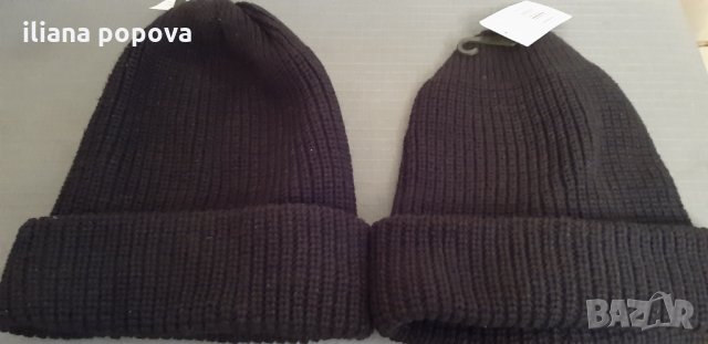Топли ,черни шапки, снимка 4 - Шапки - 34828336