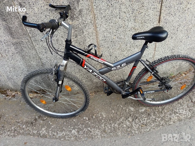 26 цола алуминиев велосипед с 21 скорости усилени капли амортисьори предни като нов , снимка 12 - Велосипеди - 51109817