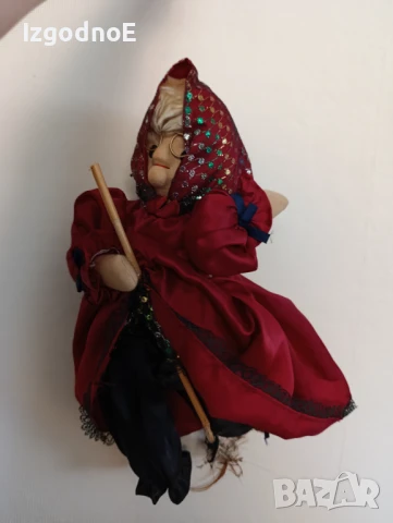 Голяма баба Яга вещица , снимка 7 - Декорация за дома - 50561235