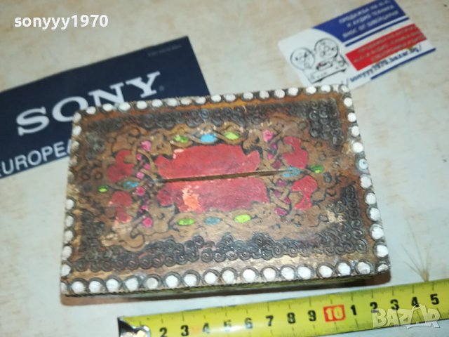 СТАРА КУТИЯ КАСИЧКА С КЛЮЧАЛКА 2906231931, снимка 8 - Антикварни и старинни предмети - 41397395