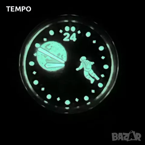 ВОСТОК АМФИБИЯ АВТОМАТИЧЕН ref: 14038Б - “КОСМОДАЙВЕР” - “LUNA DUDE” 1 - 24 ЧАСА - ЛИМИТИРАН 2000 бр, снимка 3 - Мъжки - 51304499