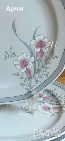 Баварски порцеланови чинии -Wunsiedel, снимка 7 - Чинии - 48365718