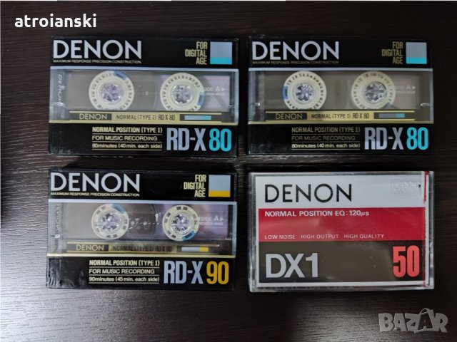 Аудио касети DENON, снимка 11 - Аудио касети - 32229945