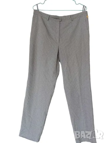 Дамски кариран панталон G&S, Бежов, 96х44 см, 42