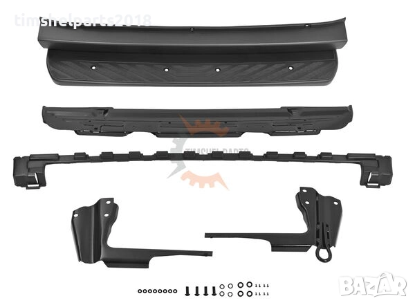 Задна Броня със степенка и основа за Mercedes Sprinter 907 след 2018 год., снимка 4 - Части - 52675661