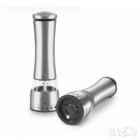 Мелачка за пипер и хималайска сол на батерии 019, снимка 6 - Други стоки за дома - 35761584