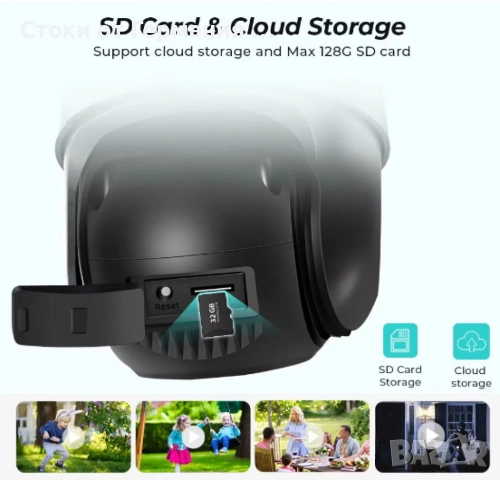 Камера за наблюдение 4K Ultra HD 8MP, снимка 4 - HD камери - 52641321