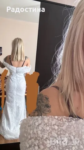 Сватбена/булченска рокля, снимка 5 - Сватбени рокли - 47880779