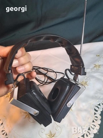 Японски стерео радио слушалки Toshiba 29/2, снимка 4 - Слушалки и портативни колонки - 52106815