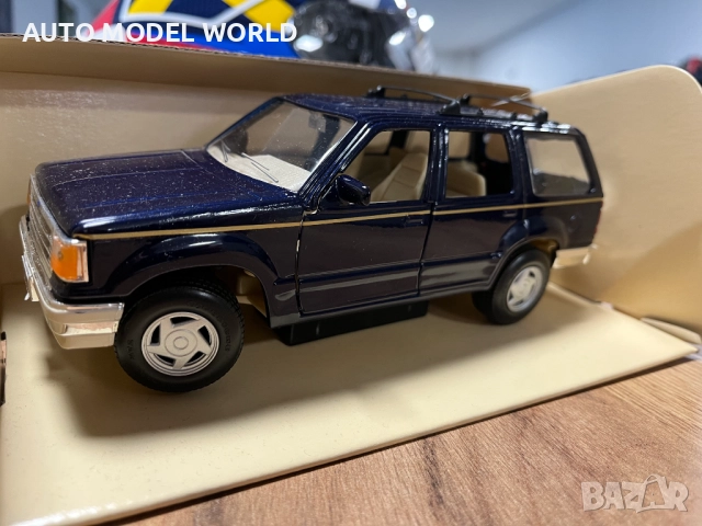 Метална колекционерска количкa FORD EXPLORER/MUSTNAG 1992г.Maisto 1:24, снимка 2 - Колекции - 52593721