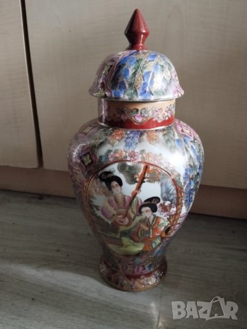 порцеланова азиатска ваза,купа, снимка 1 - Други ценни предмети - 41346378