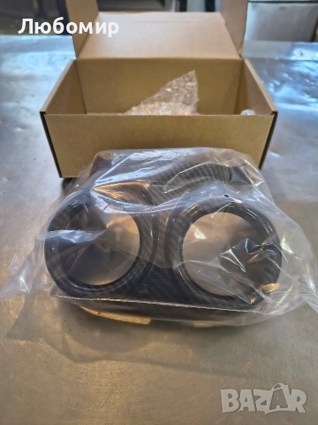 интериор на автомобил с въглеродни влакна ABS за Alfa Romeo Stelvio 2017-2020 (въглеродни влакна) , снимка 7 - Аксесоари и консумативи - 53255382