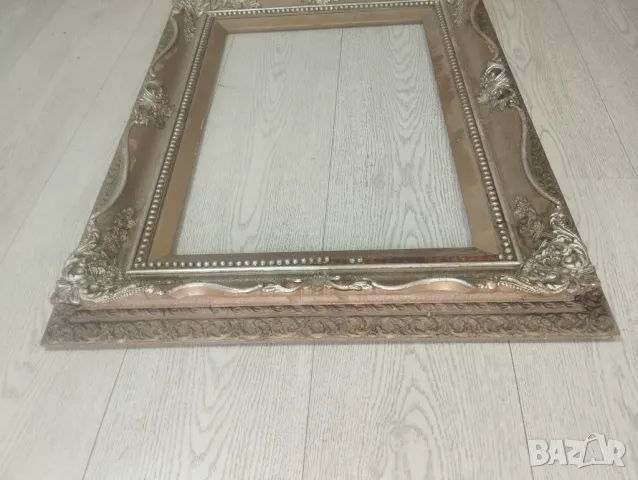 барокова рамка с подрамка, снимка 6 - Други ценни предмети - 47280815