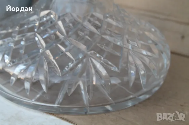 Кристално шише за алкохол, снимка 5 - Антикварни и старинни предмети - 47853843