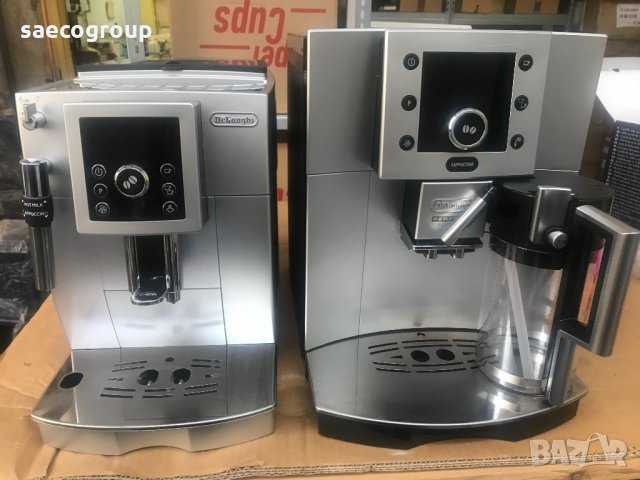 Кафе машина Delonghi Perfecta Cappuccino с чисто нова кана за мляко, снимка 2 - Кафемашини - 34209087