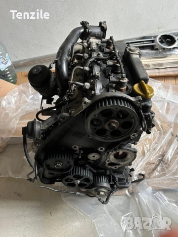 Двигател opel astra H 1.7 CDTI 101kc с дюзи и ГНП може и на части, снимка 2 - Автомобили и джипове - 52636243