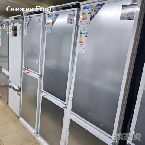 хладилник с фризер за вграждане ELECTROLUX, снимка 7 - Хладилници - 50712357