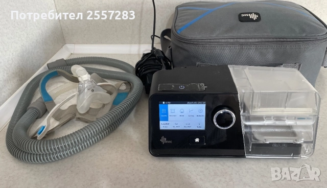 Автоматичен CPAP апарат BMC G3 A20 + маска ResMed, снимка 2 - Друга електроника - 52948766