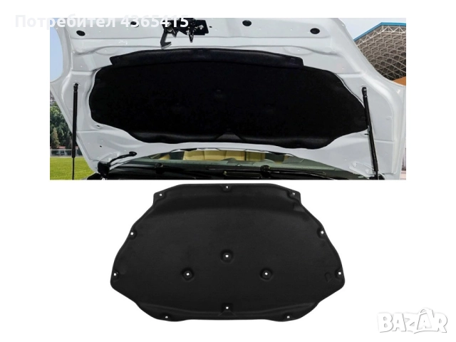 Изолация за преден капак на Porsche Cayenne 92A MK2 Facelift (2015-2019) 95855683120, снимка 2 - Части - 52293512