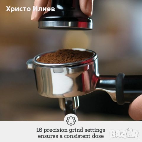 НОВА Кафемашина Sage The Barista Express с кафемелачка Еспресо машина SAGE , снимка 6 - Кафемашини - 52821799