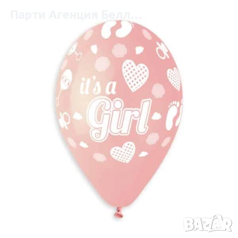 Балони комплект за посрещане на бебе, снимка 14 - Други услуги - 53562311