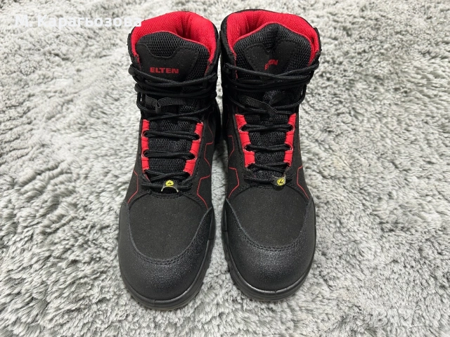 Нови! ELTEN Grant Red Mid ESD S2, Размер 42, снимка 6 - Мъжки боти - 53308285