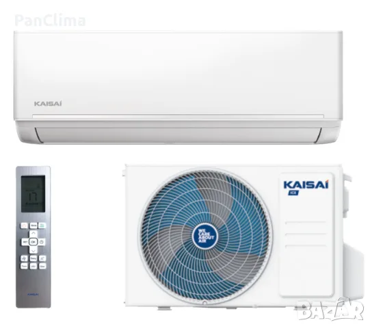 Инверторен климатик Kaisai ICE KLW-12HRHI/ KLWB-12HRHO, 12 000 BTU, Клас А++