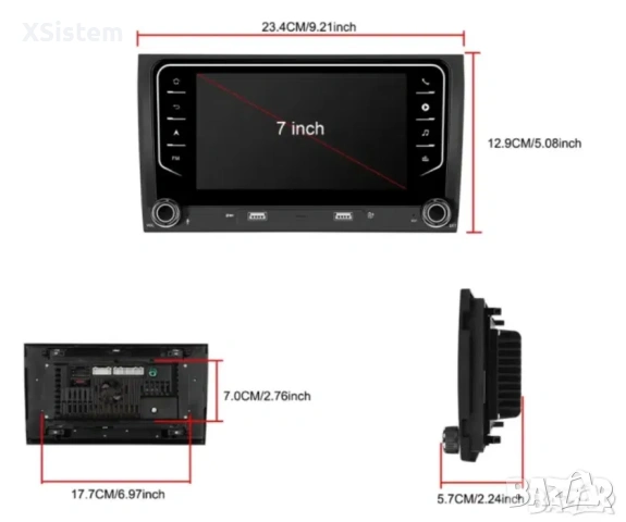 Android за Audi A4S4 Seat Exeo 4-64, снимка 4 - Аксесоари и консумативи - 53206849