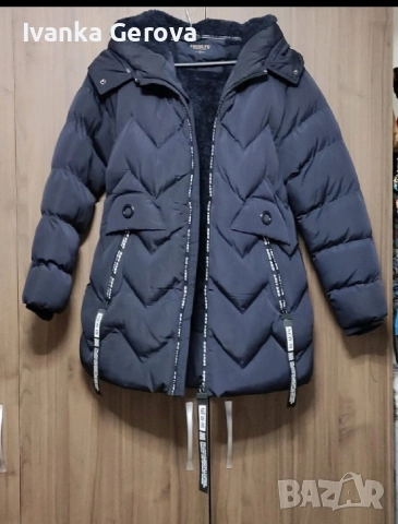 Добре подплатено яке за момиче,10-13г