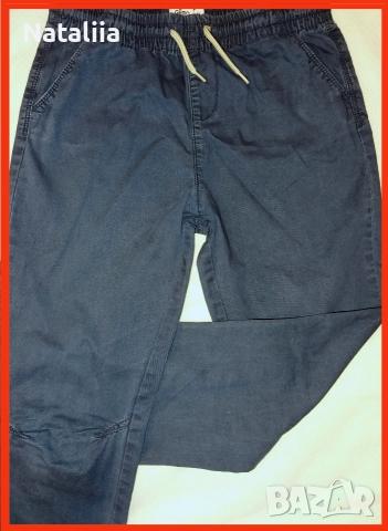 Стилни сини панталони Gemo за момче – 12 г, снимка 2 - Детски панталони и дънки - 52827993