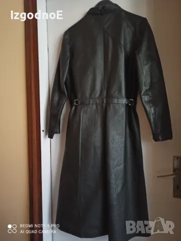 Дамско дълго палто, манто от естествена кожа , снимка 2 - Палта, манта - 47604215