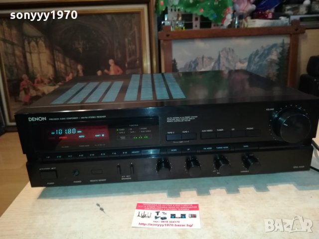 DENON DRA-425R RECEIVER-MADE IN GERMANY 1302221940, снимка 12 - Ресийвъри, усилватели, смесителни пултове - 35777389