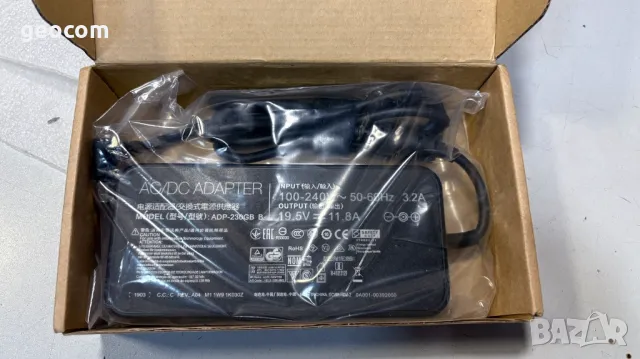 ASUS ADP-230GB оригинално ново зарядно 230W (6.0x3.7mm,19,5V/11.8A,Комплект), снимка 2 - Кабели и адаптери - 48939899