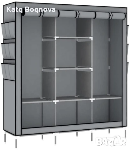 Спален гардероб с цип и 3 разделения, снимка 2 - Гардероби - 51152270