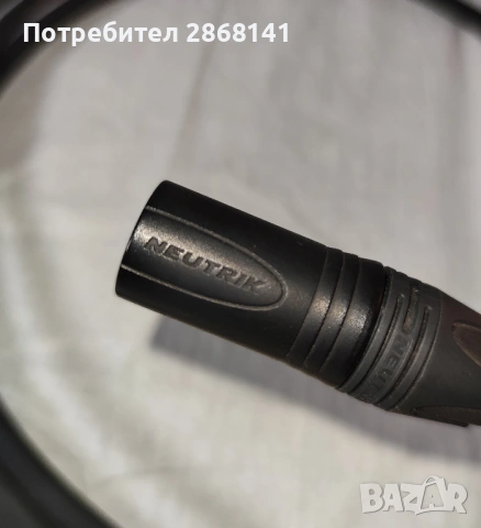 Аудио кабели Neutrik gold XLR – 6.35mm Sommer SC Galileo 238 Plus, снимка 6 - Други - 53417171