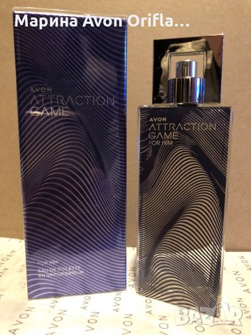 Attraction Game for Him Avon , снимка 1 - Мъжки парфюми - 35684177