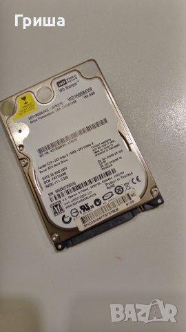 Твърд диск HDD 160GB SATA за лаптоп 2.5", снимка 2 - Твърди дискове - 41692563