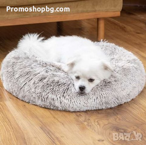 Меко легло за куче и/или котка - 60 см диаметър, снимка 3 - За кучета - 41461410