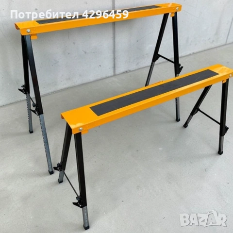 Стойки тип Магаре телескопични 650-900 мм, до 250 кг, 2 бр., снимка 3 - Други инструменти - 53697772