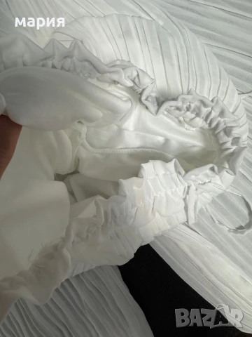 Нов панталон солей Zara S/M, снимка 4 - Панталони - 51110018