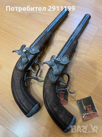 Реплика на кремъклия, комплект от два, снимка 9 - Антикварни и старинни предмети - 53814018