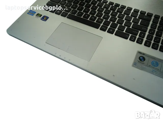 ASUS N76 N76VM R701V 17.3" Палмрест Клавиатура Тъчпад 13N0-MHA0K11 13GNAL1AM081-1, снимка 4 - Части за лаптопи - 50285063