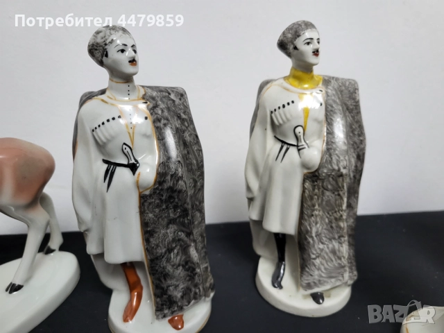 Стари руски порцеланови фигурки , снимка 5 - Статуетки - 52122147