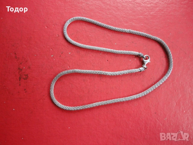 Невероятна сребърна верижка 9 , снимка 4 - Колиета, медальони, синджири - 53300238