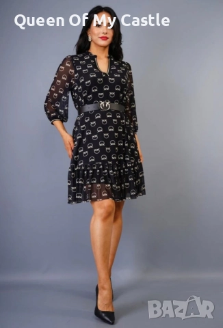 дамска рокля с колан Pinko