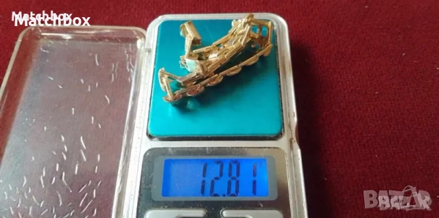 Златни гривни , обеци 14 карата 585 , снимка 11 - Гривни - 51919288